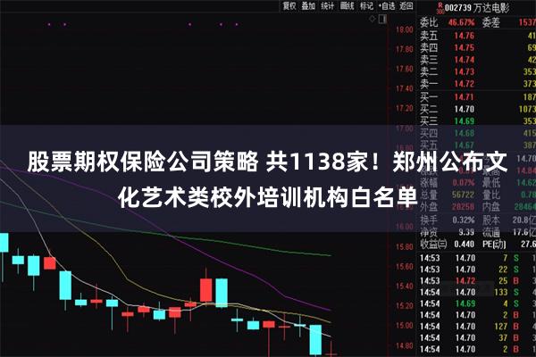 股票期权保险公司策略 共1138家！郑州公布文化艺术类校外培训机构白名单