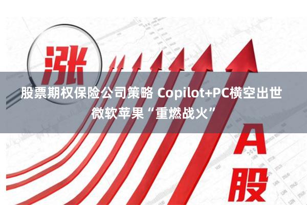 股票期权保险公司策略 Copilot+PC横空出世 微软苹果“重燃战火”