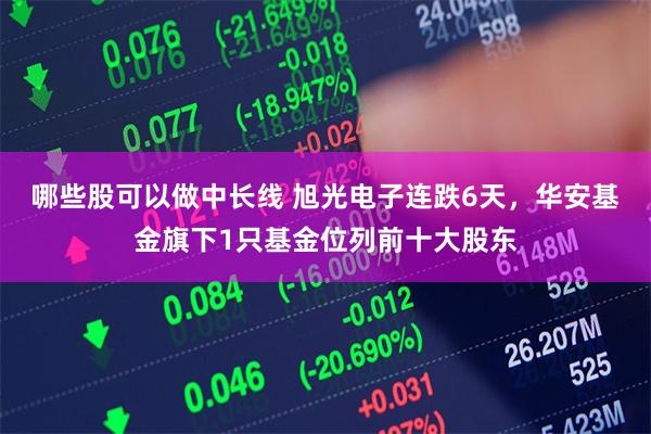 哪些股可以做中长线 旭光电子连跌6天，华安基金旗下1只基金位列前十大股东