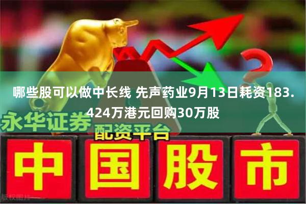 哪些股可以做中长线 先声药业9月13日耗资183.424万港元回购30万股